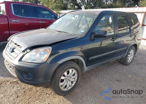 2006 Honda Cr-V Ex из США, поврежденный, VIN JHLRD778X6C040189